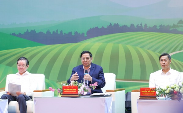 Chùm ảnh: Thủ tướng Chính phủ đối thoại với nông dân