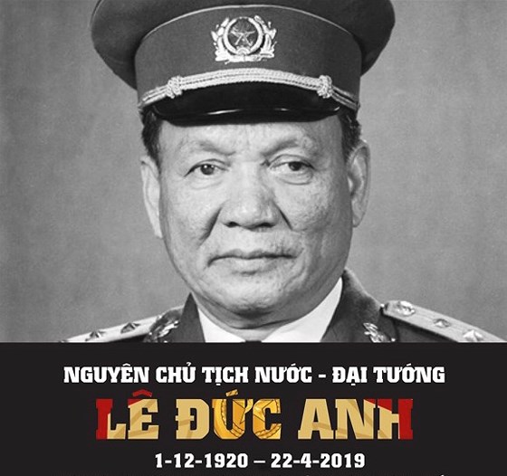 Quốc tang Đại tướng Lê Đức Anh: Các đoàn viếng chỉ mang băng tang, không mang vòng hoa đến viếng