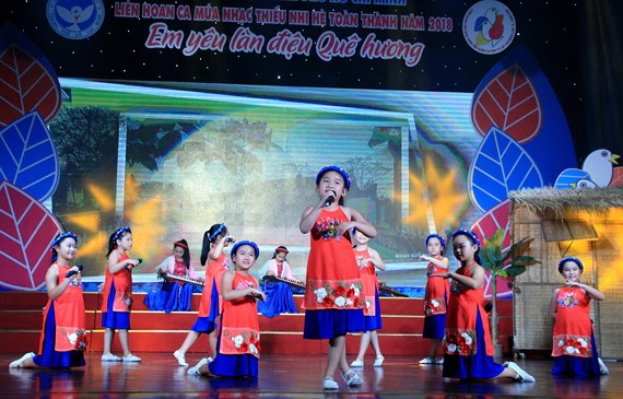 Ca khúc thiếu nhi mới - quảng bá và lan tỏa