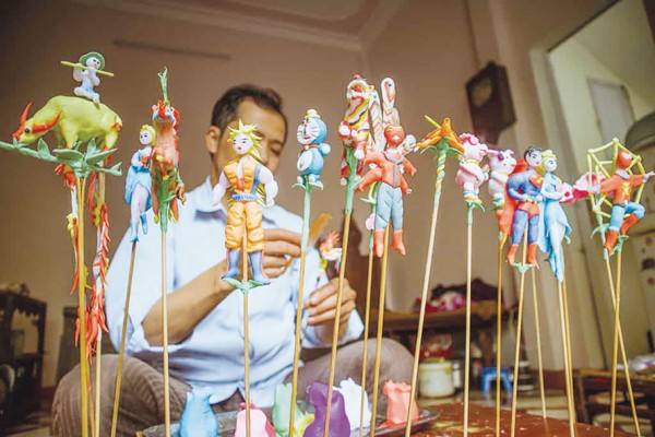 Sắc màu tò he Xuân La