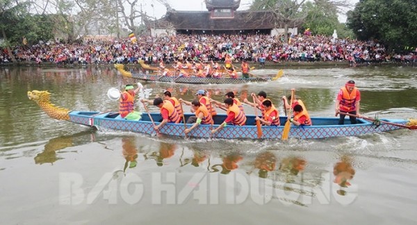 Thanh Xá gìn giữ môn bơi thuyền chải
