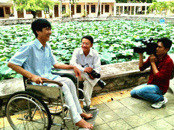 Một nhà báo gần 30 năm gắn bó với thương binh