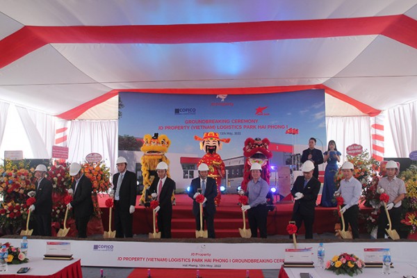 Hải Phòng: Khởi công dự án kho bãi tại KCN Nam Đình Vũ