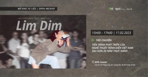 Trò chuyện nghệ thuật trình diễn Việt Nam sau hơn 20 năm thực hành sẽ diễn ra tại Trung tâm Nghệ thuật APD Hà Nội vào ngày 17/2