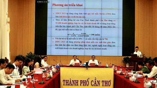 Chủ tịch UBND TP Cần Thơ giao Viện KT-XH thành phố tăng cường kiểm tra, giám sát kế hoạch, chương trình hành động để cải thiện chỉ số thành phần.