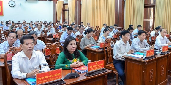 Các đại biểu tham dự hội nghị (Ảnh: Tấn Phát)