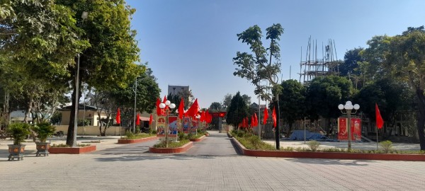 Cơ sở vật chất được đầu tư đồng bộ khang trang.