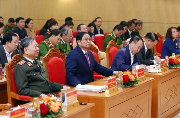 Thủ tướng Phạm Minh Chính và các đại biểu tham dự Hội nghị.