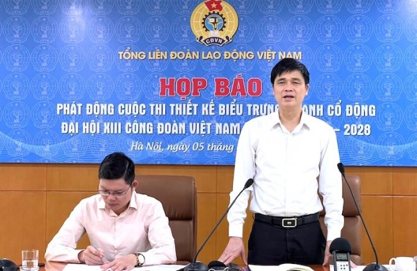 Phát động Cuộc thi thiết kế biểu trưng và tranh cổ động Đại hội XIII Công đoàn Việt Nam