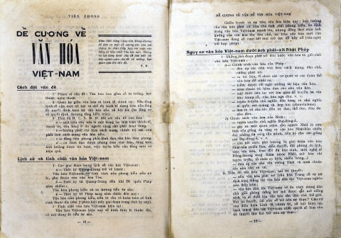 Giá trị của “Đề cương về Văn hóa Việt Nam” với sự nghiệp bảo vệ Tổ quốc hôm nay