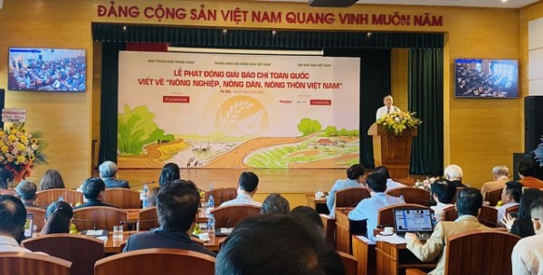 Lễ phát động "Giải Báo chí toàn quốc viết về nông nghiệp, nông dân, nông thôn Việt Nam" năm 2023