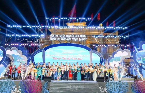 51 đoàn tham dự Hội thi tuyên truyền lưu động “Biển và Hải đảo Việt Nam”