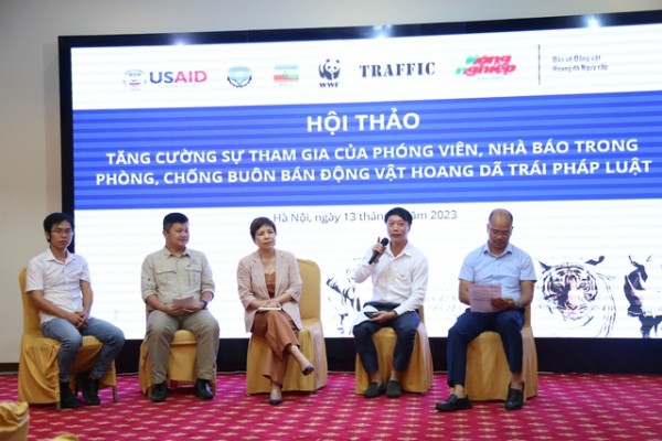 Ra mắt mạng lưới phóng viên, nhà báo điều tra phòng, chống buôn bán động vật hoang dã trái phép