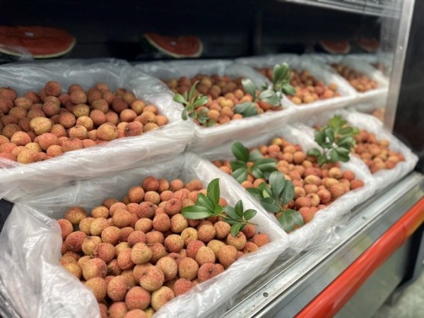 Vải thiều Bắc Giang được bán với giá gần 800.000 đồng/kg tại Mỹ