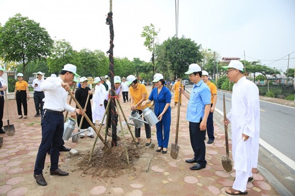 MTTQ Việt Nam TP Hà Nội hưởng ứng Tháng hành động vì môi trường