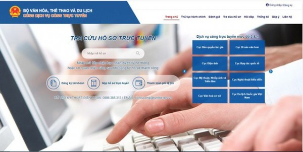 Nâng cao chất lượng và hiệu quả cung cấp dịch vụ công trực tuyến của Bộ VHTTDL