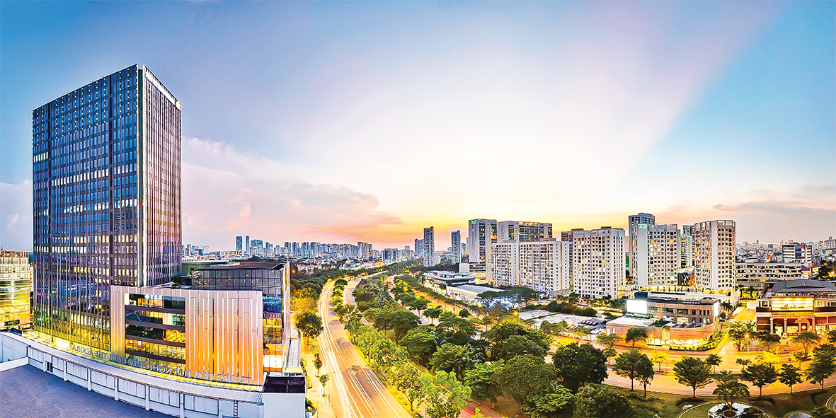 Hạ tầng đồng bộ, tiêu chuẩn đô thị quốc tế, Phú Mỹ Hưng trở thành công trình trọng điểm góp phần quan trọng vào tiến trình phát triển của TP. HCM trong thời kì đổi mới.