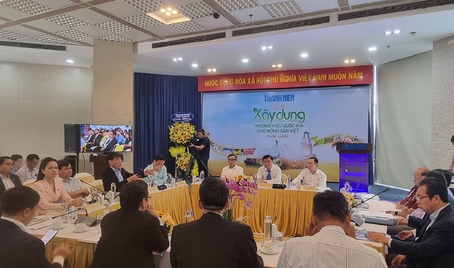Tọa đàm "Xây dựng thương hiệu quốc gia cho nông sản Việt"Ảnh: VGP/Lê Anh